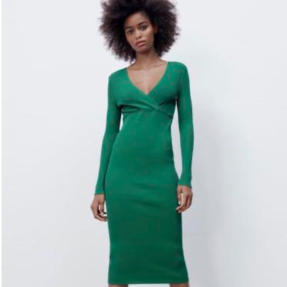 Zara Bodycon Dress Size L NWT